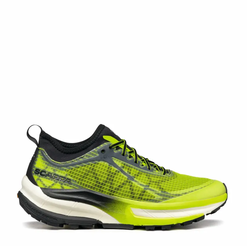 Scarpa Golden Gate ATR Men's Trail Running Shoe in Acid Lime/Black